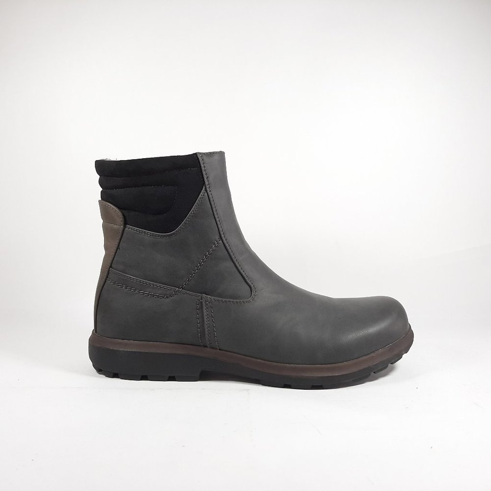 Grenico Dark Grey Water Proof Winter Boots for Men